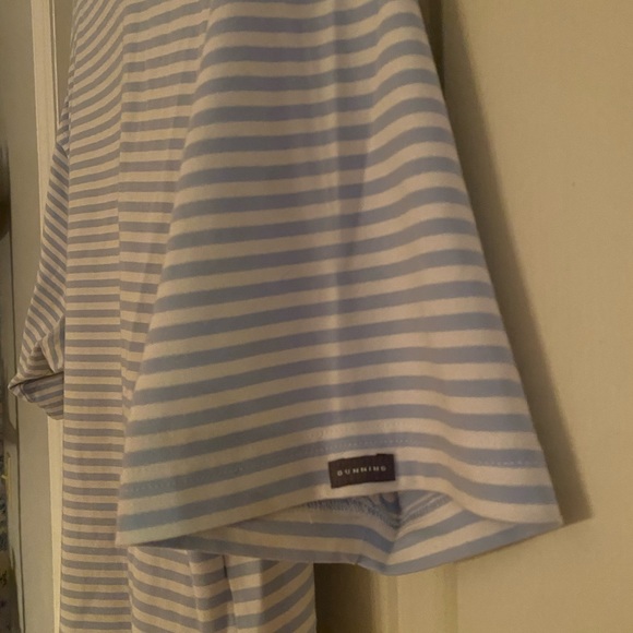 Dunning Golf Striped Baltusrol Carter Cup Shirt Size L - Picture 4 of 6